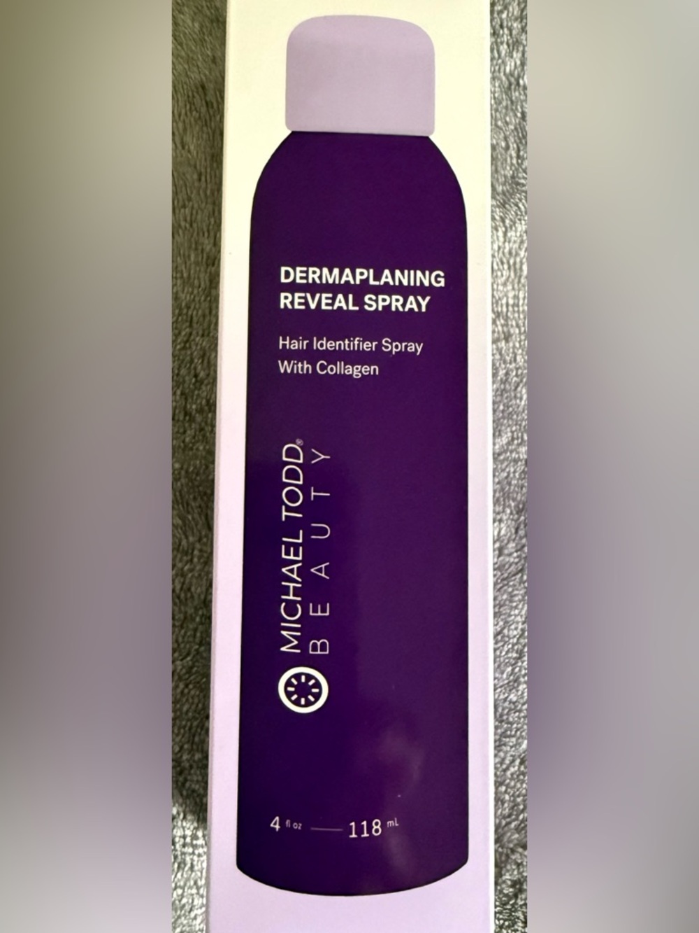 Michael Todd Beauty Dermaplaning Reveal Spray –Hair Identifier Spray w Collagen